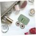 Buy SOLUSTRE Cute Lens Case with Mirror - Stylish & Functional Lens Container for Glasses - Buy Online on GoSupps.com