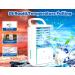 3 Speeds Portable Air Conditioner Fan | 7 Colors Night Light | 700ml Water Tank | 12 H Timing | Evaporative Personal Cooler - Buy Online on GoSupps.com