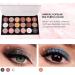 Basics Eyeshadow Palette - Matte Shimmer 18 Colors Eyeshadow for Makeup Rich Colors Waterproof and Sweatproof Warm and Bright Tones Natural Eyeshadow - Buy Online on GoSupps.com
