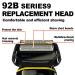 Buy Series 9 92B Electric Shaver Head - Compatible with Braun 9290cc 9291cc 9370cc & More - International Shipping Available - Buy Online on GoSupps.com