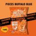 Pretzel Pete Pieces Pretzel Snack Pick N Mix | Choose From 8 Flavours | Buffalo Blue Cheese Pizza Cinnamon Honey Mustard Jalapeno Smokey Bacon BBQ Sour - Pack of 4 X 160g - Buy Online on GoSupps.com