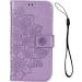 Buy Purple PU Leather Flip Wallet Phone Holder for iPhone 13 | Magnetic Buckle Soft Case & Card Slot - Buy Online on GoSupps.com