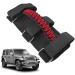 Paracord Grip Handle | Paracord Car Handle Grip Handle - Easy to Install Upgrade Metal Buckle Strong and Durable Design with 3 Nylon Strap for Outdoor Travel Fits Truck Evikoo A:red Handle - Buy Online on GoSupps.com