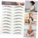 Balacoo 84 Pcs Eyebrow Stickers Waterproof Stickers Transfer Eyebrows Eyebrow Tattoos Stickers 3d Cosmetic - Buy Online on GoSupps.com