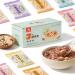 Congee Grains Entiers 7 Saveurs 7 Paquets/bo te 700g Bouillie De Petit-d jeuner Nutritive Facile Cuire En 30 Minutes (cuisini re/cuiseur Riz)