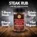 Steak King BBQ Rub - 100% Natural Seasoning for Extraordinary Steaks - Large 200g Jar - Buy Online on GoSupps.com