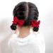Buy 2 Non-Slip Crocodile Hair Clips - Fashionable Hair Accessories for Girls & Women | Perfect for Christmas Weddings & Birthdays (Red) - Buy Online on GoSupps.com