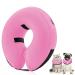 Dog Cone Collar Protective Inflatable Collar for Dog&Cat Pet Recovery Collar Blow up Cat Cone Collar Alternative After Surgery for Small Medium Large Dog (Pink Medium(Neck Size :10"-13")) Pink Medium(Neck Size :10"-13")