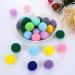 Molain Cat Toy Balls - 50 Soft Pompon Balls for Kittens | Interactive 2.5 cm Cat Toys - Buy Online on GoSupps.com