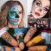 20 Colors Halloween Face Painting Makeup Set - Body Paint for Carnival Theater Baby Bump & Easter Eggs - Buy Online on GoSupps.com