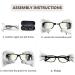 Buy Eyekeper: Black-Link Eye 1.25 Dual Strength Computer Glasses - Blue Light Filter for Optimal Eye Protection - Buy Online on GoSupps.com