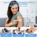Luvan Wireless Rechargeable TENS and EMS Machine for Pain Relief Portable Digital Dual Channel TENS Unit Muscle Stimulator with 6 Modes and Charging Case for Back Shoulder Waist and Sciatica - Buy Online on GoSupps.com