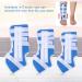 Adjustable Drop Foot Brace & Ankle Support for Achilles Tendonitis - Stabilizer for Sports Injuries Joint Pain Relief & Heel Spurs - Unisex (L - Buy Online on GoSupps.com