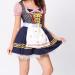 Tenue de f te de la bi re pour femme - Robe sexy vintage pour femme - Tablier amusant bavarois - Mini robe Dirndl pour femme - F te th me - Spectacle de sc ne - Robe de loisirs imprim e S Bleu - Buy Online on GoSupps.com