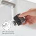 Panasonic Swipe Right Compact Shaver - Unisex Electric Razor with 3-Blade System USB-C Charging Wet/Dry Use - ES-CM3A-W Black - Buy Online on GoSupps.com
