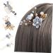 Ipetboom Bridal Comb 4 Sets Bridal Headwear Pearl Headpiece Wedding Hair Clips Bridal Headpiece Rhinestone Hair Clips Pearl Wedding Hair Accessories Blue Tiara The Flowers Hair Piece Bride - Buy Online on GoSupps.com