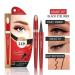 AZLESLOG Black Waterproof Eyeliner and 4D Silk Fiber Mascara Set - Long-Lasting, No Clumping, Natural-Looking Brows, All-Day Wear - Buy Online on GoSupps.com