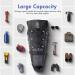 Lixada 10L Large Capacity Waterproof Bike Saddle Bag | Black Polyester | Cycling Tail Storage Pack for Mountain/ Road/ MTB Bicycles - Buy Online on GoSupps.com
