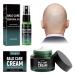 Baume Apr s-rasage et Huile de Soin du Cuir Chevelu Cr me de Soin du Cuir Chevelu Soins Contre la Calvitie Soins Anti-irritations et Rasage 50g+20ml Cr me contre la calvitie + Essence contre la calvitie 25 g (Lot de 2)