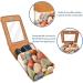 Travel Lipstick Organizer Case | Portable Makeup Bag with Mirror | Colorful Beach Stones Design - Buy Online on GoSupps.com