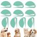 Demanding knife cat 10 pieces of knot comb for pets knot comb for cats knot comb hair removal tool massage comb for cats pet knotting comb pet care brush (green)