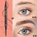 Buy Microblading Eyebrow Pen - 2-in-1 Dual-Ended Pencil for Natural Hair-Like Brows - Long-Lasting Dark Brown Shade for Women - International Shipping Available - Buy Online on GoSupps.com