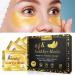24K Gold Under Eye Masks Reduce Dark Circles Puffiness & Wrinkles (10 Pairs) | International Shipping - Buy Online on GoSupps.com