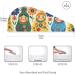 Shop Matryoshka Russian Wooden Hair Towels - Super Absorbent Quick Dry 2 Pack for Women & Girls - Buy Online on GoSupps.com