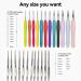 24 Sizes Crochet Hooks Set for Arthritic Hands - Ergonomic Soft Grip Handles - 43Pcs Accessories - Storage Bag - Ideal for Beginners and Mothers - Buy Online on GoSupps.com