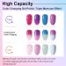 4-Piece Colour Changing Gel Nail Polish Set - UV Gel Nail Polish Set Soak Off Gel Nail Polish - Long Lasting Shiny Shellac Nail Polish Art Manicure Kit Best Gift for Women - Buy Online on GoSupps.com