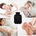 Black Hot Water Bottle with Cover - 2L Heating Bag for Pain Relief | Hand & Feet Warmer for Adults | International Shipping Available - Buy Online on GoSupps.com