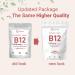 Micro Ingredients Vitamin B12 1,000 mcg | Methylcobalamin 365 Chewable Tablets | Fast Dissolve, Natural Strawberry Flavor | Supports Energy & Metabolism Health | Vegan, Non-GMO, Gluten Free - Buy Online on GoSupps.com