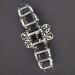 2 Pcs Women Retro Rhinestone Fancy Hair Claw Clips - Vintage Flowers Hair Catch Updo Grip for Thick Hair - Buy Online on GoSupps.com