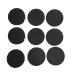 9 pieces black cover dust protection cover socket cover cover for clean Schuko sockets socket strips Multiple sockets splash protection design motif-hotel and company plug