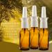 2 Pack 1 oz Amber Glass Nasal Sprayers - Refillable & Travel Sized - Quality Glass for Saline Applications - Buy Online on GoSupps.com