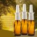 Amber Glass 1 oz Nasal Sprayer - Refillable Travel Sized Saline Applicator (6 Pack) - Buy Online on GoSupps.com