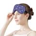Blue Paisley Sleep Mask for Women | Adjustable Eye Shades & Comfortable Elastic Strap - Buy Online on GoSupps.com