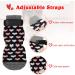 Rypet Anti Slip Dog Socks 3 Pairs - Dog Grip Socks with Straps for Indoor Traction Control - Paw Protector for Small Medium Large Dogs - Buy Online on GoSupps.com