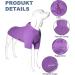 Shop Kickred Purple Dogs Hoodie - Soft & Breathable Dog Coat with Hat for Large Dogs | Winter Dog Clothing & Accessories - Buy Online on GoSupps.com