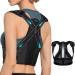 Unisex Adjustable Back Brace for Posture Improve Hunchback Pain Relief for Back Shoulders Neck Steel Plate L