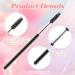 6-Piece Eyelash & Eyebrow Brush Set with Container - Perfect for Powder & Gel Application - Buy Online on GoSupps.com
