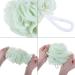 Exfoliating Bath Shower Sponge Loofahs Set - Khaki and Matcha Green 2-Pack - Buy Online on GoSupps.com