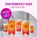 Lume Whole Body Deodorant - Mini Travel Size Invisible Cream Tube - Trial Size - 72 Hour Odor Control - Doctor Developed - Aluminum Free Baking Soda Free - .5oz (Pack of 2) (Clean Tangerine) - Buy Online on GoSupps.com