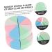 Balacoo Triangular Sponge Puff Set - 4 Makeup Applicators for Wet & Dry Use | Latex Cosmetic Sponges for Flawless Application - Buy Online on GoSupps.com