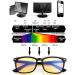 Houson Computer Glasses - Anti Blue Light Gaming Anti-Glare Yellow Lens | UV Protection & Eye Fatigue Relief - Buy Online on GoSupps.com
