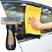 Windshield Hydrophobic Coating - 100ml Auto Glass Cleaner - 2 In 1 Outdoor Window Cleaner Car Windshield Cleaner Outdoor Window Cleaner Car Windshield For Water Spots Oil Removal Film - Buy Online on GoSupps.com