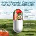 Solodate 99% Purity NAD Resveratrol Supplement - 1000mg for Anti-Aging & Energy - 240 Capsules - Buy Online on GoSupps.com