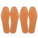 Magic Absorbent Ultra Thin Pigskin Leather Insoles for Stinky Feet-Foot and Shoe Odor Inserts for Women and Men's Shoes-Cinnamon Inserts and Flats for Sweaty Feet and Hyperhidrosis (2)