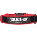Shop Julius-K9 100HA-K-R-2015 Adjustable K9 Neck Band - Red-Gray with Handle Safety Closure 38-53 cm - International Shipping - Buy Online on GoSupps.com