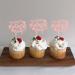 Keaziu 24 Pack Happy Mother's Day Cupcake Toppers Best Mom Ever Cupcake Picks Cake Decoration Party Supplies for Mother's Day Party Cupake Decorations Pink 1 - Buy Online on GoSupps.com